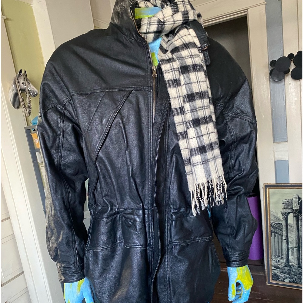 JOSHUA ROSS leather jacket